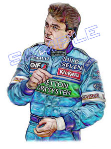 Jean Alesi Portrait