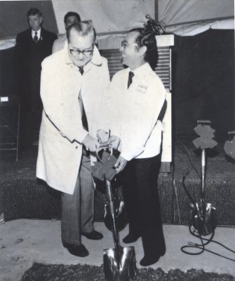 Groundbreaking in Marysville Ohio 1980