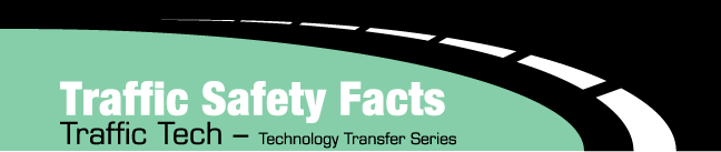 Traffic Safety
Facts - Traffic Tech Masthead