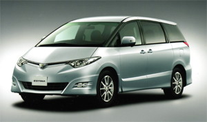 The Estima "Aeras"
"S Package"(2.4-liter, front-wheel-drive, seven-seat vehicle)
