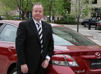 Mazda's O'Sullivan(select to view enlarged photo)