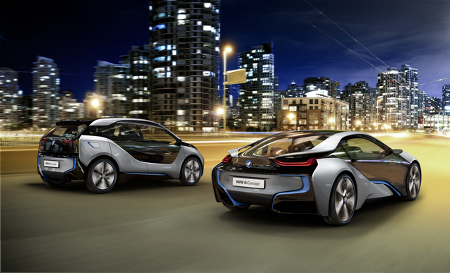 The BMW i3 and i8