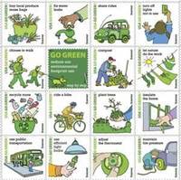 go green stamp (select to view enlarged photo)