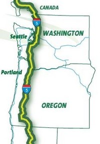 west coast electric highway (select to view enlarged photo)