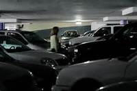 pedestrian in mall garage (select to view enlarged photo)