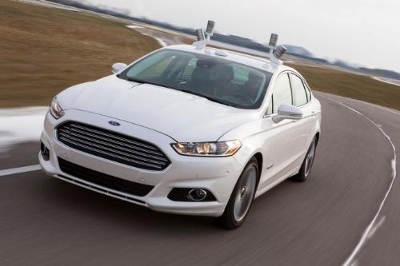 ford fusion hybrid driverless