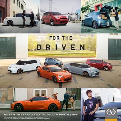scion ad (select to view enlarged photo)