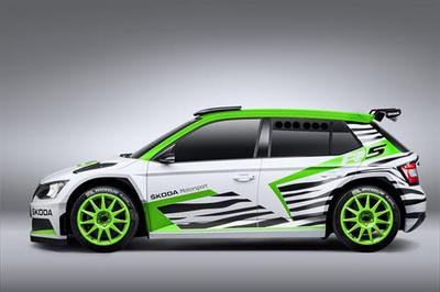 SKODA FABIA RALLY CAR (select to view enlarged photo)