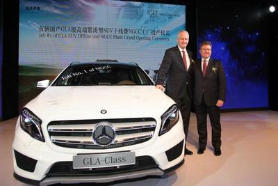 mercedes gla china (select to view enlarged photo)