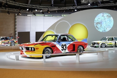 bmw art exhibit (select to view enlarged photo)