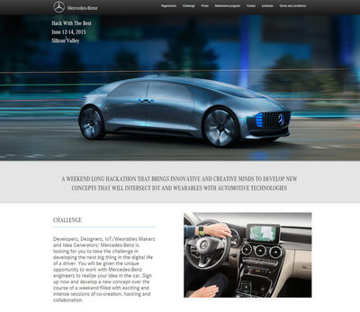 mercedes benz hackathon (select to view enlarged photo)