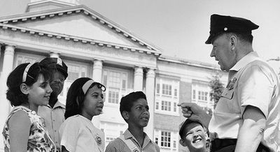 school crossing safety (select to view enlarged photo)