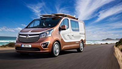 vauxhall vivaro surf concept (select to view enlarged photo)