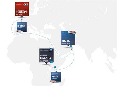 ugandan car theft ring (select to view enlarged photo)