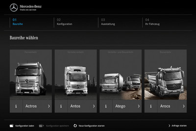 mercees-benz trucks (select to view enlarged photo)