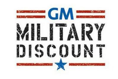 gm military discount (select to view enlarged photo)