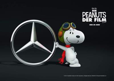 mercedes benz an snoopy (select to view enlarged photo)