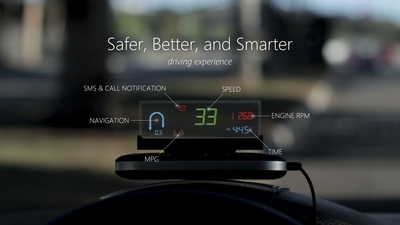 Vehicle Head-up Display (select to view enlarged photo)
