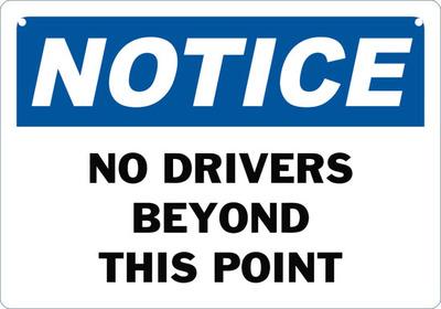 no drivers (select to view enlarged photo)