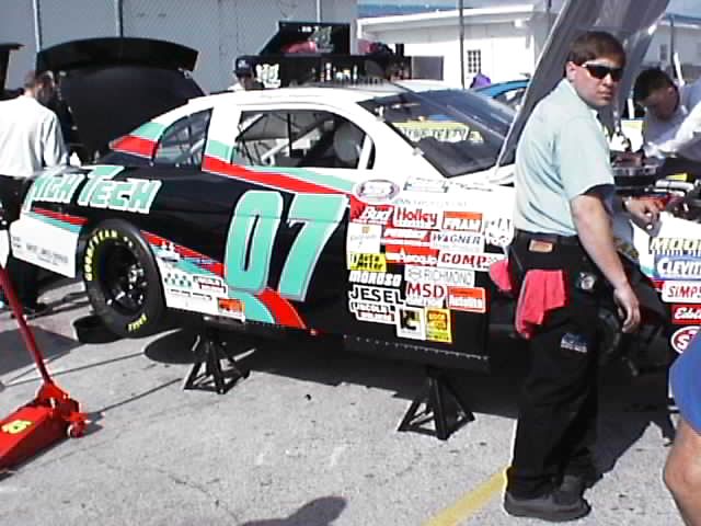 #07, Morgan Shepherd, High Tech Trailers Chevrolet