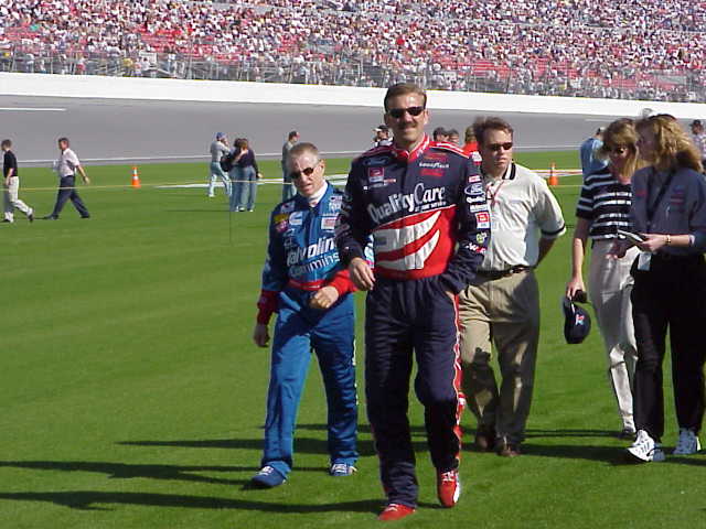 Bud Shootout - Dale Jarret and Mark Martin