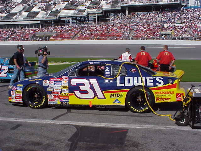#31, Mike Skinner, Lowes Chevrolet