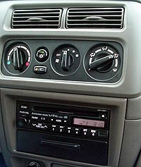 With CD storage cover closed