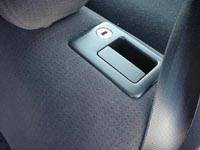 Lockable fold down release